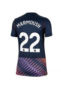 Tottenham Hotspur Omar Marmoush #22 Jalkapallovaatteet Naisten Vieraspaita 2026-27 Lyhythihainen